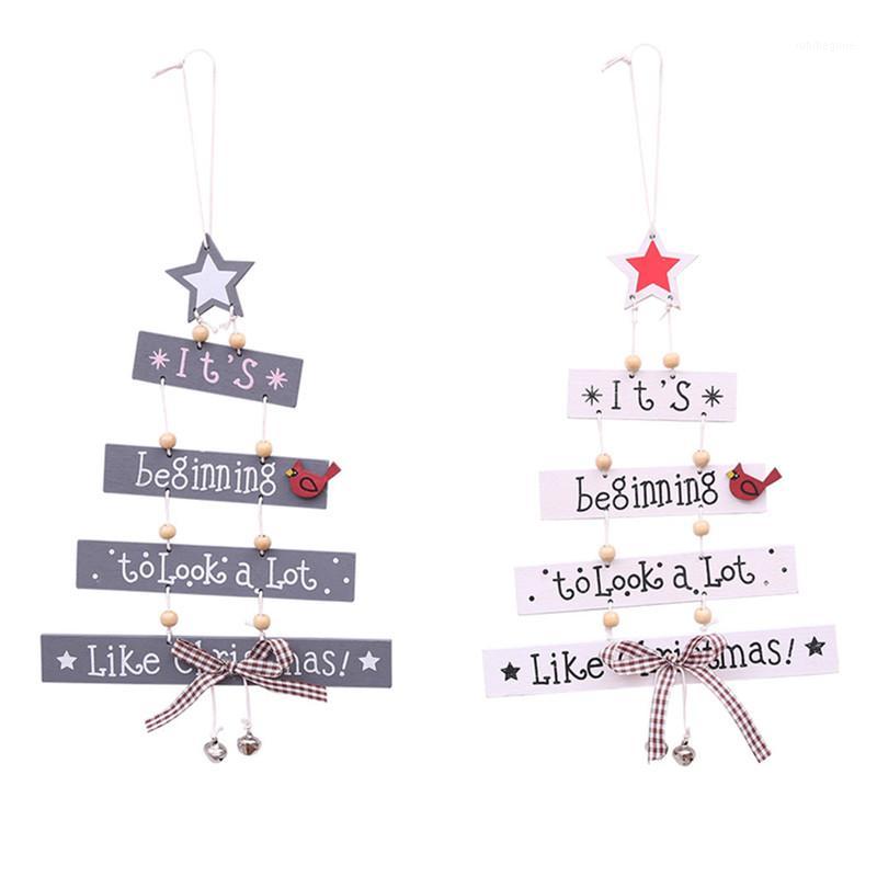 New Arrival Christmas Tree Shape Wooden Hanging Ornament Christmas Decoration for Home Bell Bow Letters Star Pendant Xmas Decor1
New Arrival Christmas Tree Shape Wooden Hanging Ornament Christmas Decoration for Home Bell Bow Letters Star Pendant Xmas Decor1