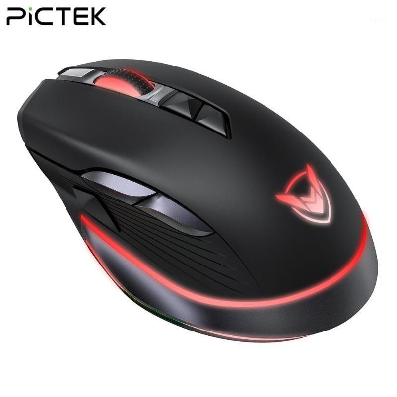 PICTEK Wireless 10000 DPI RGB Mouse For Double Hand Gamer 8 Programmable Buttons Gaming Mouse Type C Charging Rechargeable Mice1
PICTEK Wireless 10000 DPI RGB Mouse For Double Hand Gamer 8 Programmable Buttons Gaming Mouse Type C Charging Rechargeable Mice1