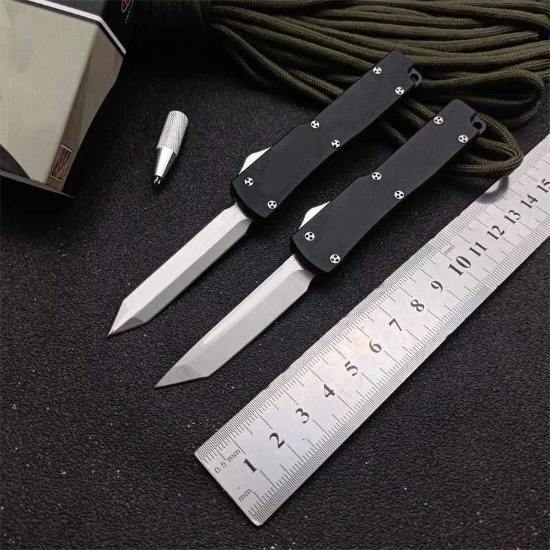 US Style Mini UT21 Out The Front Combat Dragon Tactical Automatic Knife Hunting Pocket Survival Bench BM 3300 3400 9400 9600 UT85 UT88 Godfather 920 Rocket Auto Knives
US Style Mini UT21 Out The Front Combat Dragon Tactical Automatic Knife Hunting Pocket Survival Bench BM 3300 3400 9400 9600 UT85 UT88 Godfather 920 Rocket Auto Knives
