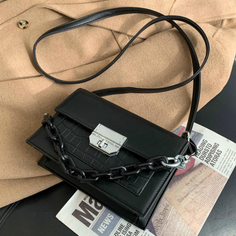 Stone Patent Chain Crossbody Bags for Women 2021 Small Handbag Small Bag PU Leather Hand Bag Ladies Designer, Black 
Stone Patent Chain Crossbody Bags for Women 2021 Small Handbag Small Bag PU Leather Hand Bag Ladies Designer, Black