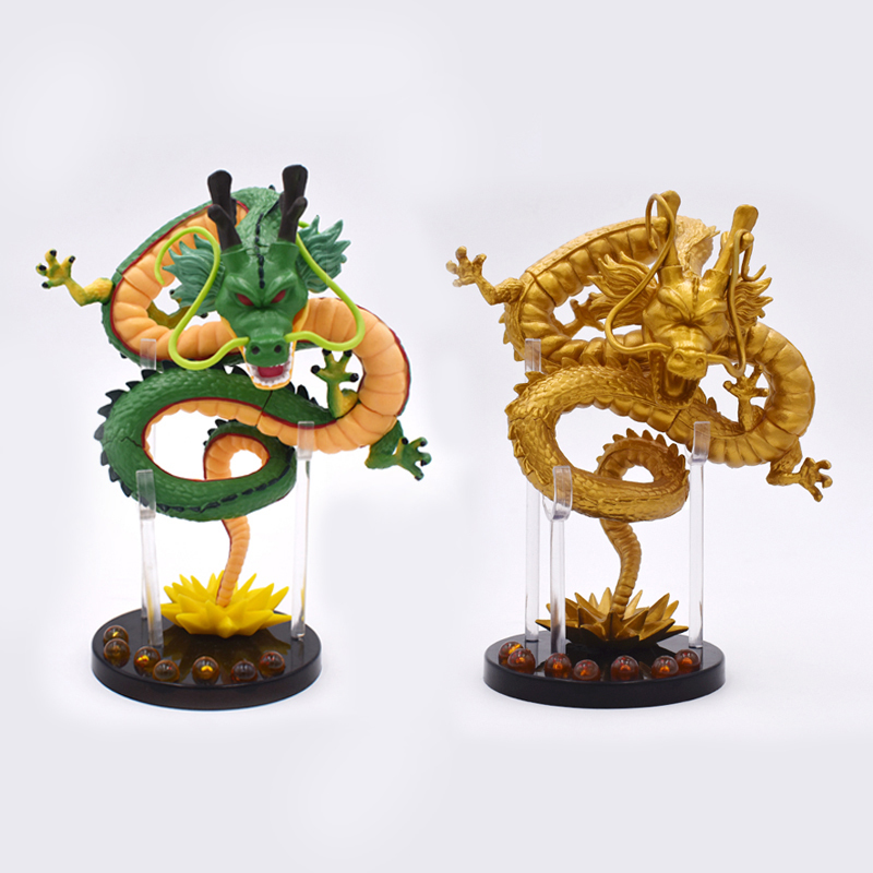 

Anime 15CM ShenRon ShenLong Ultimate PVC Action Figure Collectible Model Toy 201202, Green no box