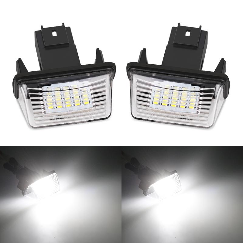 2PCS Car LED Number License Plate Light Rear Lamp 6000k White No Error Light Bulb for 206 207 306 307 for C3 C4, As pic
2PCS Car LED Number License Plate Light Rear Lamp 6000k White No Error Light Bulb for 206 207 306 307 for C3 C4, As pic