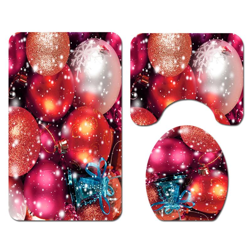 4pcs Christmas Toilet Seat Cover Bathtub Rug Shower Curtain Set Christmas Print Bathroom Decorations Set new
4pcs Christmas Toilet Seat Cover Bathtub Rug Shower Curtain Set Christmas Print Bathroom Decorations Set new