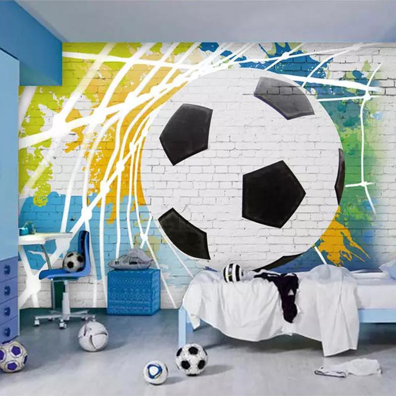 Custom Mural Wallpaper 3D Cartoon Soccer Photo Wall Painting Boy's Bedroom Restaurant Cafe Background Wall Papers Drop Shipping, Silk cloth
Custom Mural Wallpaper 3D Cartoon Soccer Photo Wall Painting Boy's Bedroom Restaurant Cafe Background Wall Papers Drop Shipping, Silk cloth