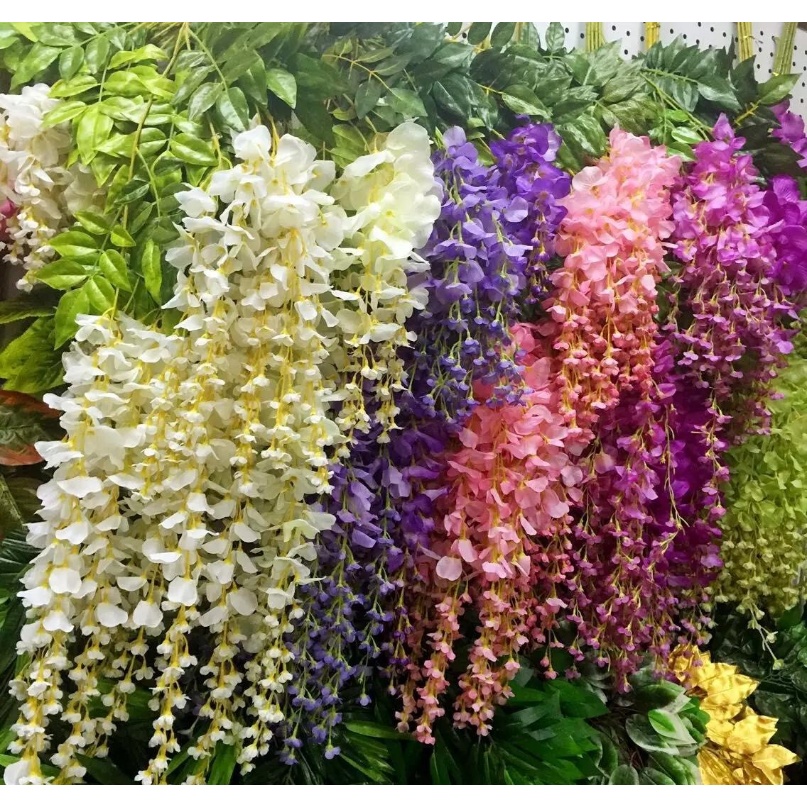 110cm wisteria wedding decor 6 colors artificial decorative flowers garlands for party wedding home for shipping, Mixed colors
110cm wisteria wedding decor 6 colors artificial decorative flowers garlands for party wedding home for shipping, Mixed colors