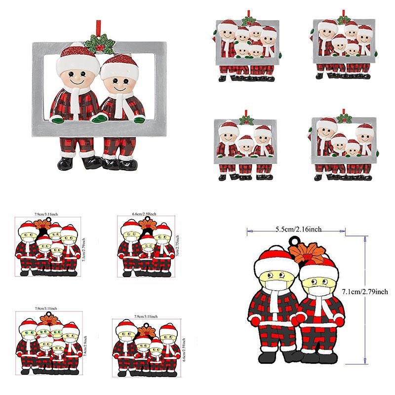 2020 Quarantine Christmas Decoration DIY Personalized Lovely Family Christmas Tree Hanging Ornament Pendant For Family Blessings
2020 Quarantine Christmas Decoration DIY Personalized Lovely Family Christmas Tree Hanging Ornament Pendant For Family Blessings