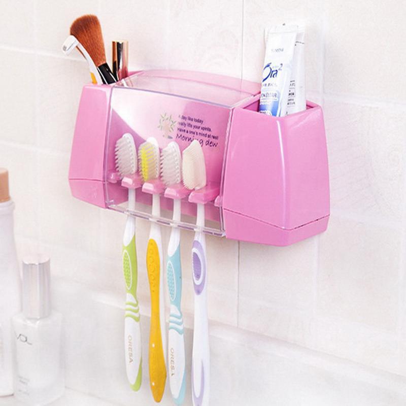 4 Color multifunctional toothbrush holder storage box bathroom accessories suction hooks tooth brush holder
4 Color multifunctional toothbrush holder storage box bathroom accessories suction hooks tooth brush holder
