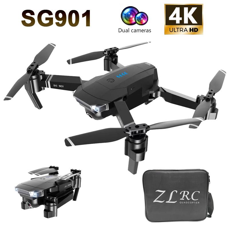 SG901 RC Drone 4K HD Camera/1080P WiFi FPV Professional Optical Flow Camera Drone 18 minutes RC Quadcopter VS Xs816 S17 SG106
SG901 RC Drone 4K HD Camera/1080P WiFi FPV Professional Optical Flow Camera Drone 18 minutes RC Quadcopter VS Xs816 S17 SG106