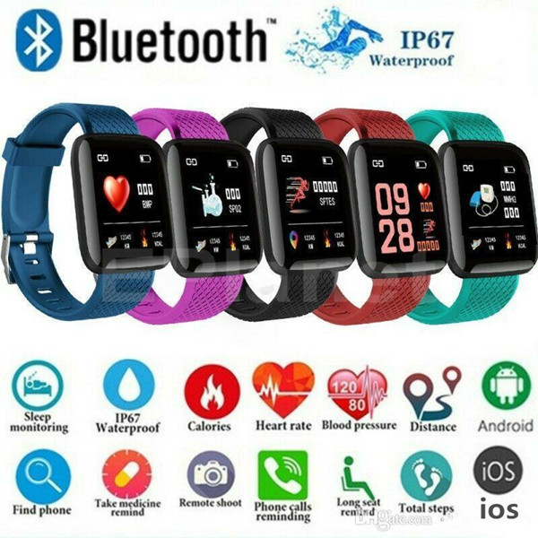 ID 116Plus Smart watch Wristband SmartBands Bracelet Colorful Screen Fitness Tracker Pedometer Heart Rate Blood Pressure Health Monitor D13
ID 116Plus Smart watch Wristband SmartBands Bracelet Colorful Screen Fitness Tracker Pedometer Heart Rate Blood Pressure Health Monitor D13