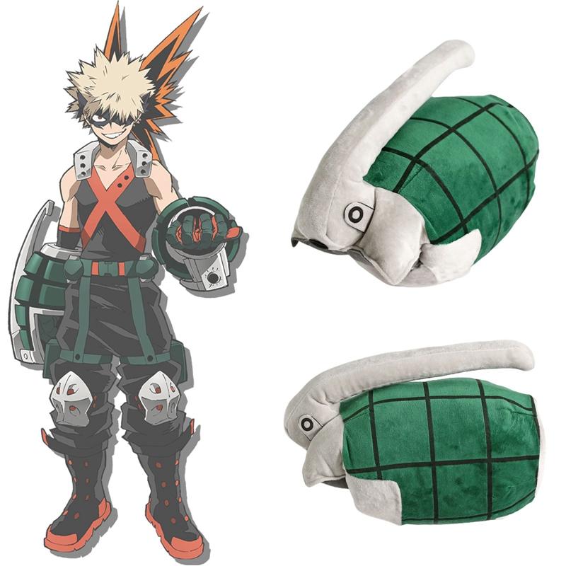 My Hero Academia Bakugo Katsuki Plush Toy Cosplay Gloves Cuff Arm Wrist Band Power Bracer Grenades Stuffed Toy For Kids
My Hero Academia Bakugo Katsuki Plush Toy Cosplay Gloves Cuff Arm Wrist Band Power Bracer Grenades Stuffed Toy For Kids