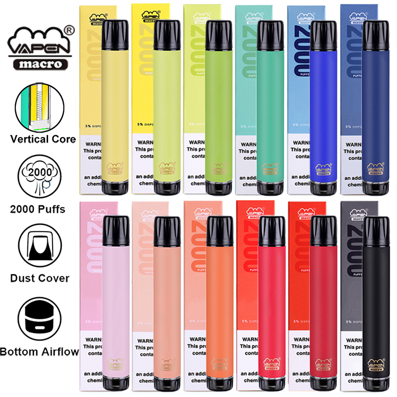 Original VAPEN macro 2000 Puffs Disposable Vape Pen with Vertical Coil Plus XXL Xtra Extra Flex Vaporizer Pre-Filled Bars e Cigs Vaporizers
Original VAPEN macro 2000 Puffs Disposable Vape Pen with Vertical Coil Plus XXL Xtra Extra Flex Vaporizer Pre-Filled Bars e Cigs Vaporizers