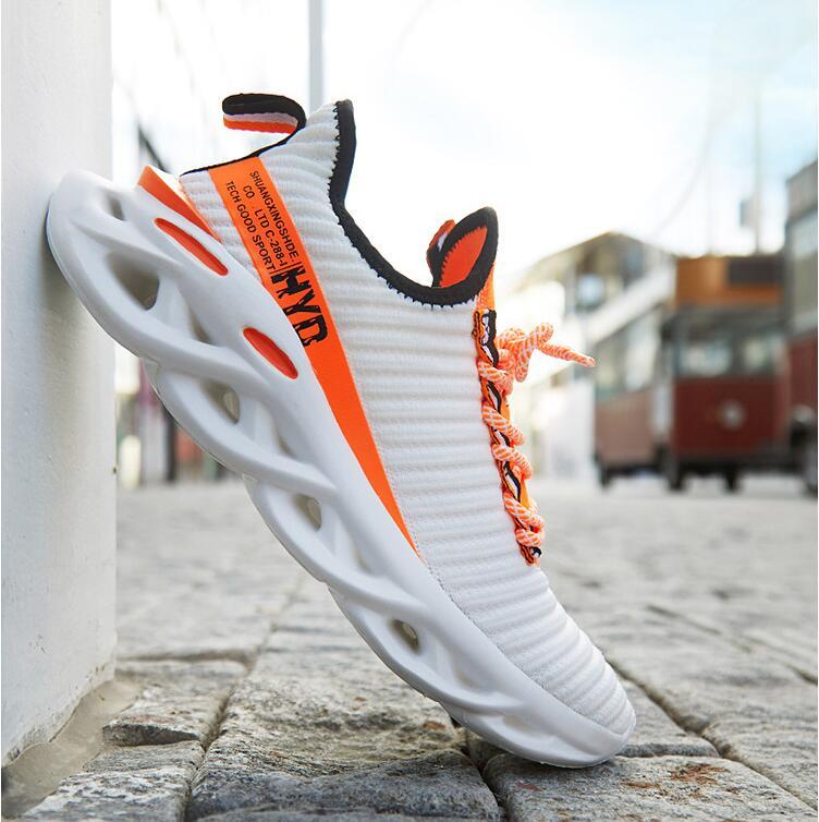 sport shoes men sneakers zapatillas hip hop casual air mesh shoes STREETWEAR college HYD 662 201217 - view 6
