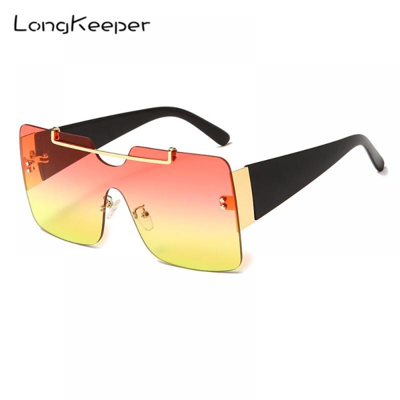 Sunglasses Rimless Oversized Sqaure Women Men Retro Big Brand Designer Flat Top One Piece Eyewear UV400 Female Shades Oculos
Sunglasses Rimless Oversized Sqaure Women Men Retro Big Brand Designer Flat Top One Piece Eyewear UV400 Female Shades Oculos