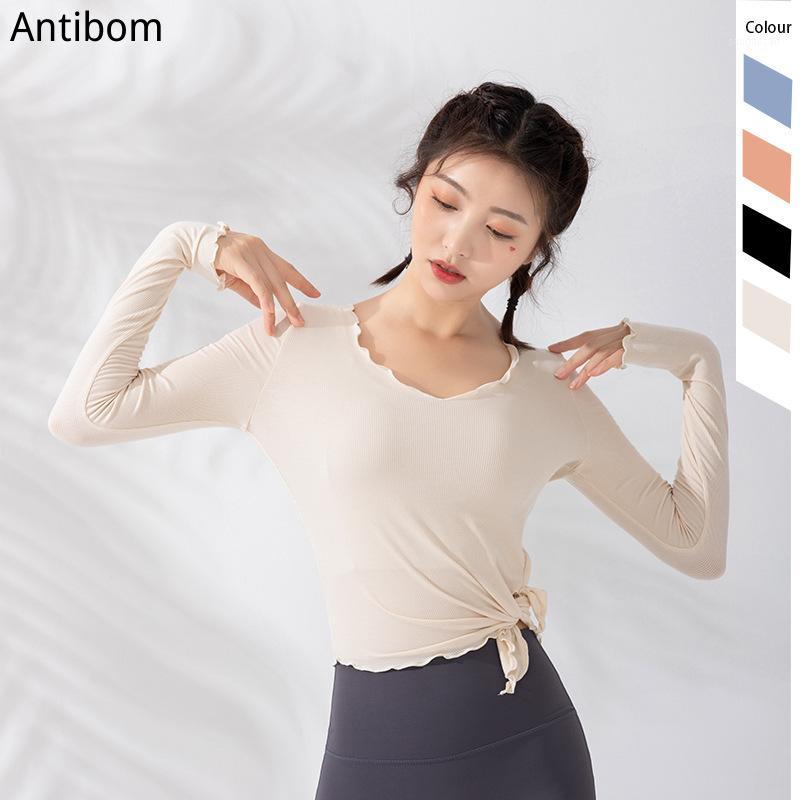 Antibom Women Yoga Top Long Sleeve Shirts Workout Running Sport T-Shirts Training Sportswear Drawstring1, Black
Antibom Women Yoga Top Long Sleeve Shirts Workout Running Sport T-Shirts Training Sportswear Drawstring1, Black