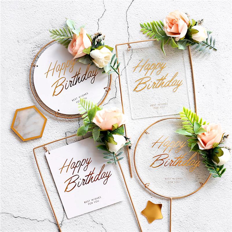 1Pc White Transparent Rose Garland Happy Birthday Cake Topper for Party Decoration Bow Gold Anniversary Baking Supplies
1Pc White Transparent Rose Garland Happy Birthday Cake Topper for Party Decoration Bow Gold Anniversary Baking Supplies