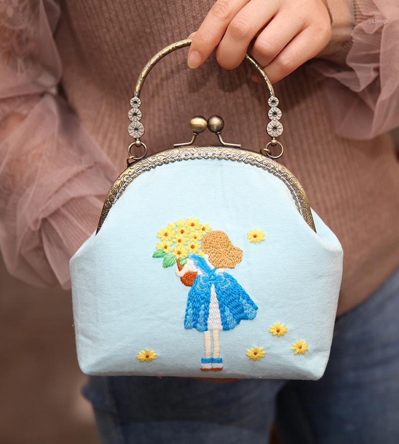 Other Arts And Crafts DIY Needlework Flower Embroidery Kit Of Kissing Bag Wallet Handbag Cross Stitch Set Sewing Art Handicraft Unfinished
Other Arts And Crafts DIY Needlework Flower Embroidery Kit Of Kissing Bag Wallet Handbag Cross Stitch Set Sewing Art Handicraft Unfinished