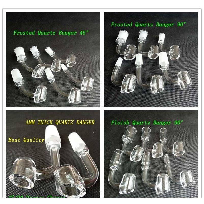 4mm thick quartz banger club domeless bucket nail 90/45 degree 10mm 14mm 18mm male female for hookahs glass water bongs oil rigs tool
4mm thick quartz banger club domeless bucket nail 90/45 degree 10mm 14mm 18mm male female for hookahs glass water bongs oil rigs tool