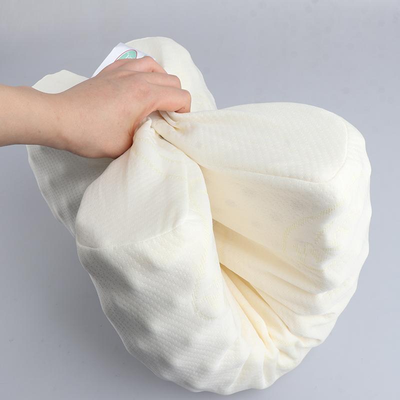 Natural Latex Massage Pillow Neck Cervical Spine Protected Pillow