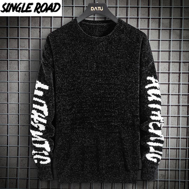 SingleRoad Mens Knitted Sweater Men 2020 Winter Plain Sweaters Pullover Jumper Harajuku Korean Style Oversized Black Sweater Men, Grey sweater men
SingleRoad Mens Knitted Sweater Men 2020 Winter Plain Sweaters Pullover Jumper Harajuku Korean Style Oversized Black Sweater Men, Grey sweater men