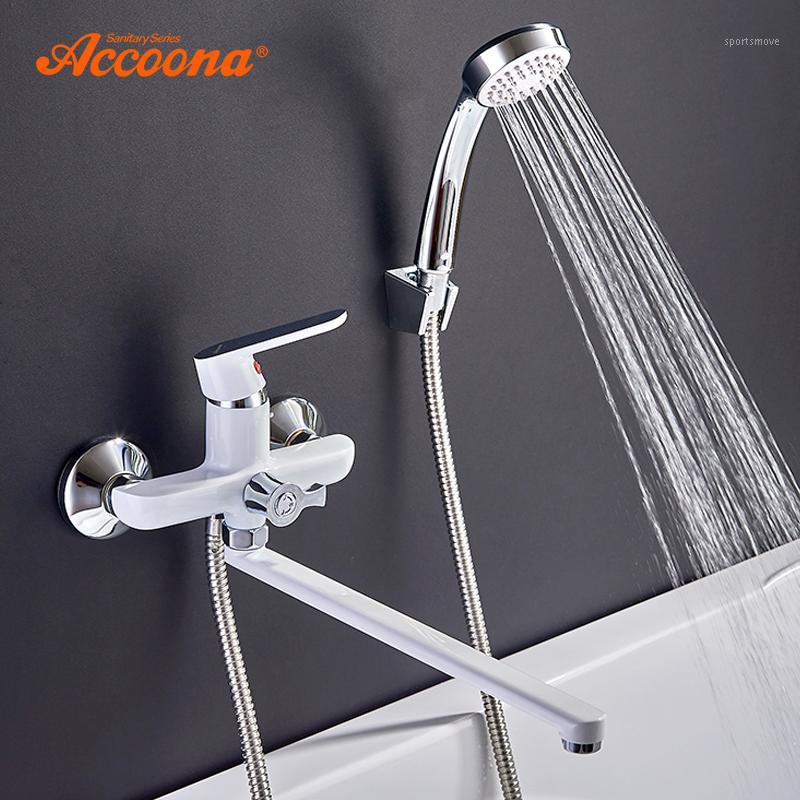 Accoona Bathroom Bathtub Faucet Shower set Outlet Pipe Cold and Hot Bath Faucets Surface Lacquered Brass Faucets Head A71661
Accoona Bathroom Bathtub Faucet Shower set Outlet Pipe Cold and Hot Bath Faucets Surface Lacquered Brass Faucets Head A71661