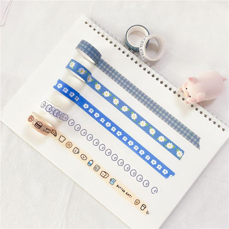 Gift Wrap Cartoon Scrapbooking Decoration Paper Tape Adhesive Diary DIY Decor Cute Flower Washi Blue
Gift Wrap Cartoon Scrapbooking Decoration Paper Tape Adhesive Diary DIY Decor Cute Flower Washi Blue