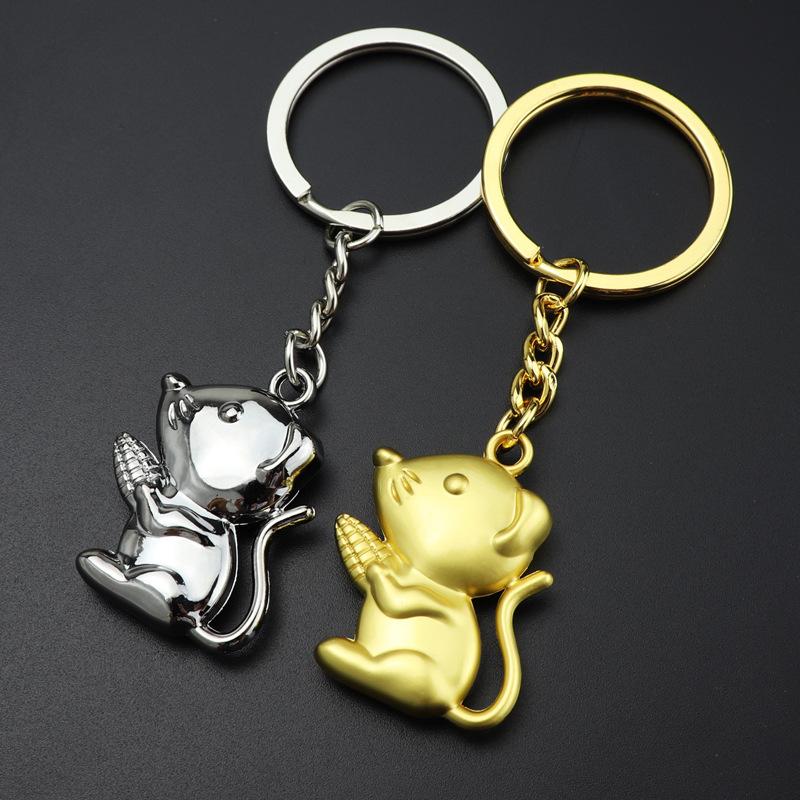 Keychains Retro Copper Mouse Key Rings Hanging Jewelry Brass Rat Chinese Year Lucky Gifts Fashion Metal Men Car
Keychains Retro Copper Mouse Key Rings Hanging Jewelry Brass Rat Chinese Year Lucky Gifts Fashion Metal Men Car