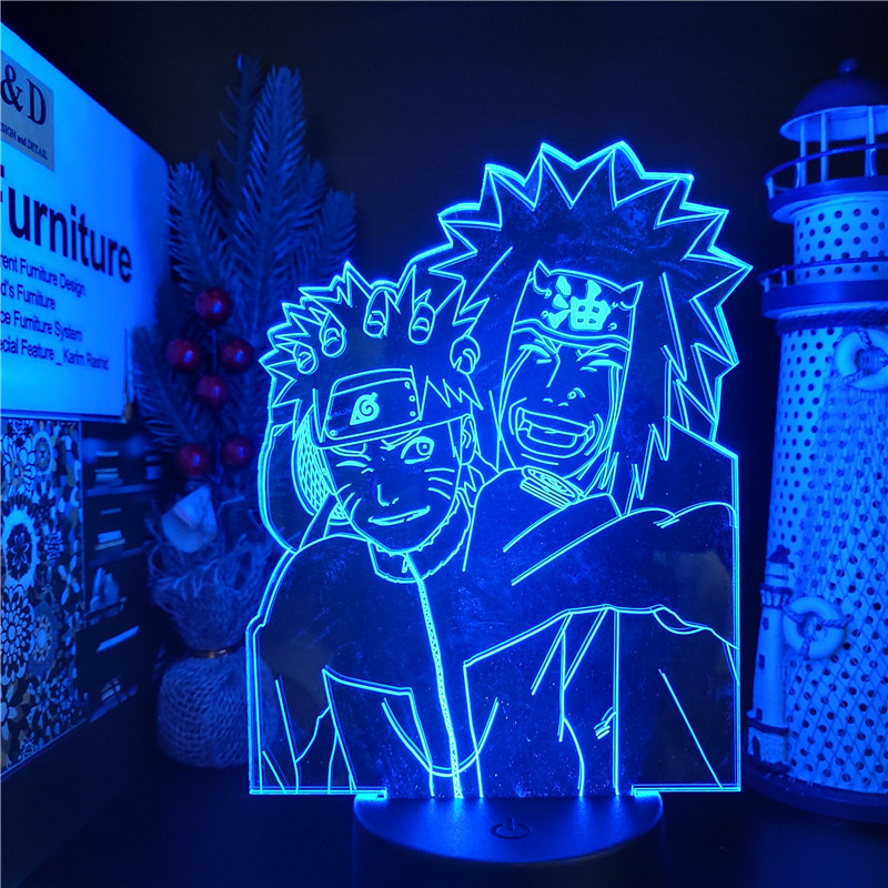 Uzumaki Naruto Jiraiya 3D Acrylic LED Night Light 7 Color Change Touch Desk Table Lamp Kids Christmas Gift
Uzumaki Naruto Jiraiya 3D Acrylic LED Night Light 7 Color Change Touch Desk Table Lamp Kids Christmas Gift