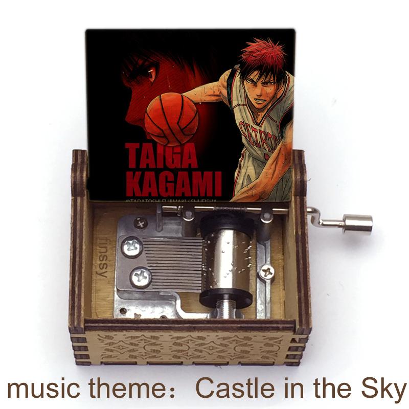 kuroko no basket Kuroko Tetsuya Akashi Seijuro Aomine Daiki print castle in the sky music Hand Music Box Gift Party Casket
kuroko no basket Kuroko Tetsuya Akashi Seijuro Aomine Daiki print castle in the sky music Hand Music Box Gift Party Casket