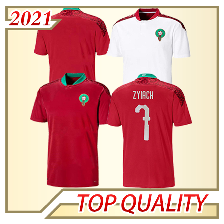 Maillot Maroc 2020 2021 Morocco Soccer Jersey Home Red Away White HAKIMI ZIYECH ALIOUI TOP Quality 20 21 Mens Football Shirt, Black;yellow 
Maillot Maroc 2020 2021 Morocco Soccer Jersey Home Red Away White HAKIMI ZIYECH ALIOUI TOP Quality 20 21 Mens Football Shirt, Black;yellow