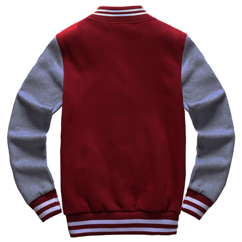 New Men Baseball Jacket Bomber Jacket Coat Men Sweaters Stand Collar Fashion Rib Sleeve Bottom Jackets T200319
