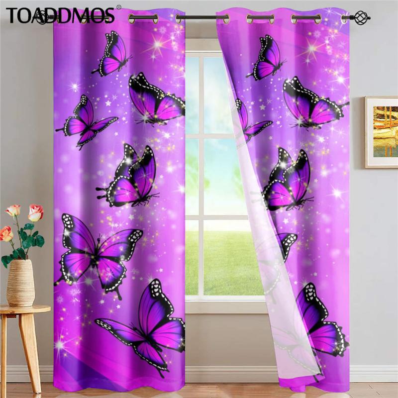TOADDMOS Blackout Curtains Cute 3D Animal Butterfly Pink European Curtains for Living Room Bedroom Decor Window Draperies 2021, Custom d30
TOADDMOS Blackout Curtains Cute 3D Animal Butterfly Pink European Curtains for Living Room Bedroom Decor Window Draperies 2021, Custom d30