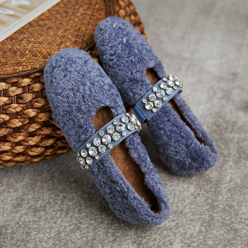 2020 Woman Strass Buckles Belt Curly Woolen Bombs Mary Jane Skin Winter Shoes Chunky Low Heel Women's Fashion Azmo, White
2020 Woman Strass Buckles Belt Curly Woolen Bombs Mary Jane Skin Winter Shoes Chunky Low Heel Women's Fashion Azmo, White