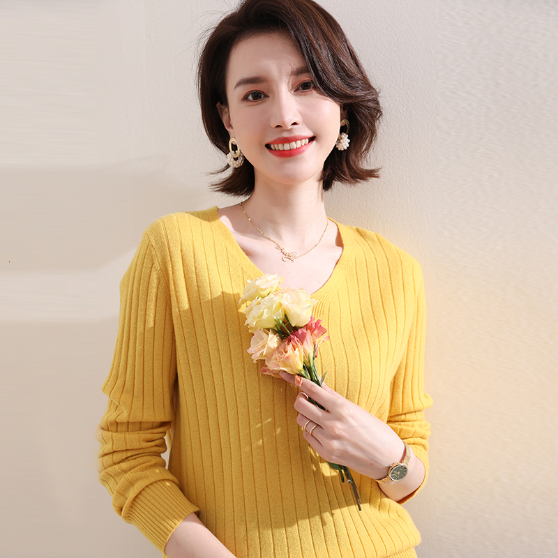 2021 High quality Warm Sales 6 Female Pullovers Colors 100% Pure Meshed Vneck Sweaters Winter Standard Wool Clothes 2OCF, Gold
2021 High quality Warm Sales 6 Female Pullovers Colors 100% Pure Meshed Vneck Sweaters Winter Standard Wool Clothes 2OCF, Gold
