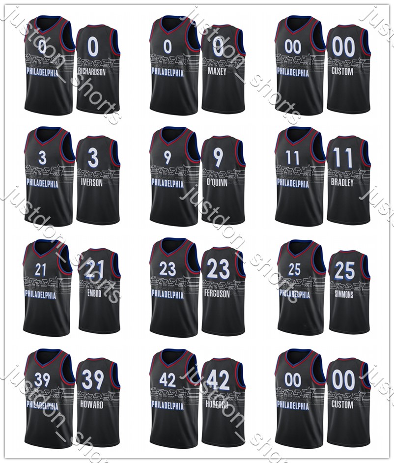 Mens Embiid 21 Simmons 25 Howard 39 Richardson 0 Ferguson 23 Maxey 0 Horford 42 Bradley 11 O'Quinn 9 Hot Press City New Edition Jerseys, Shows
Mens Embiid 21 Simmons 25 Howard 39 Richardson 0 Ferguson 23 Maxey 0 Horford 42 Bradley 11 O'Quinn 9 Hot Press City New Edition Jerseys, Shows