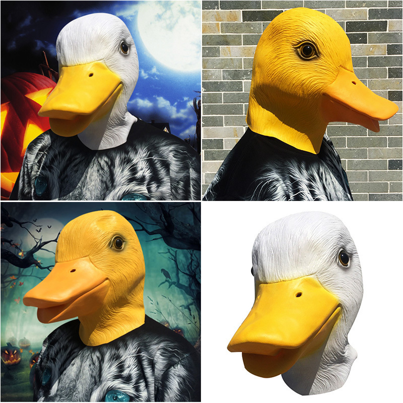 Yellow White Duck Halloween Mask Cute Hats Halloween Decorations Ball Costume Masks Fancy Dress Party Mask Y200103
Yellow White Duck Halloween Mask Cute Hats Halloween Decorations Ball Costume Masks Fancy Dress Party Mask Y200103