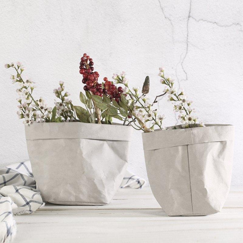 Kraft Paper Storage Bags Vegetable Plant Flower Pots Baskets Home Storage Organization Succulents Washable Bags ztou1
Kraft Paper Storage Bags Vegetable Plant Flower Pots Baskets Home Storage Organization Succulents Washable Bags ztou1