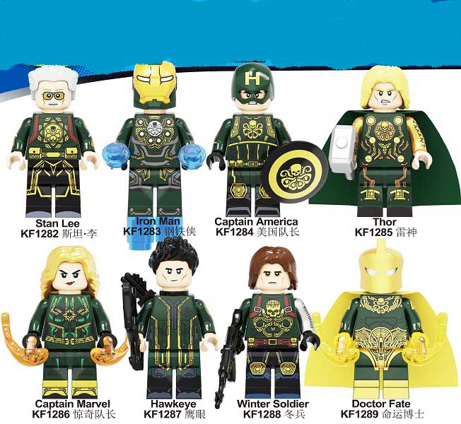 2020 New Arrival Superhero Assembled Minifigure assemble building block Miniature Educational Toy for kid action figures
2020 New Arrival Superhero Assembled Minifigure assemble building block Miniature Educational Toy for kid action figures