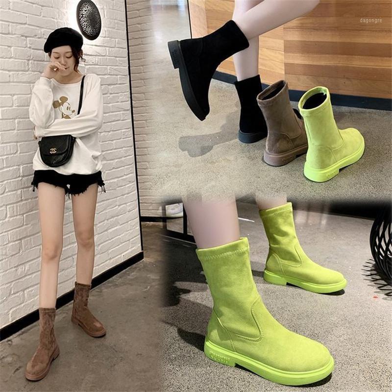 Autumn Winter Women Ankle Boots Woman Suede Warm Short Boots 2020 Fashion Non-slip Round Toe Ankle Women Plus Size 35-391, Black 
Autumn Winter Women Ankle Boots Woman Suede Warm Short Boots 2020 Fashion Non-slip Round Toe Ankle Women Plus Size 35-391, Black
