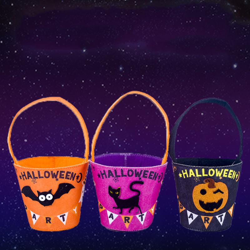 Halloween Cute Cartoon Witches Pumpkin bat Candy Bag Packaging Children Party Storage Bag Gift NEW
Halloween Cute Cartoon Witches Pumpkin bat Candy Bag Packaging Children Party Storage Bag Gift NEW