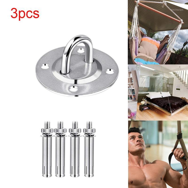 3set Stainless Suspension Hammock Carabiners Ceiling Hooks Bracket Swing Kit Hangers For Hammock Aerial Yoga Hanging Chair1
3set Stainless Suspension Hammock Carabiners Ceiling Hooks Bracket Swing Kit Hangers For Hammock Aerial Yoga Hanging Chair1