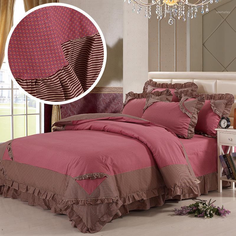 Four Seasons Small Broken Flower Bedding 4-piece Sets Cotton Ruffled Bedsheets Duvet Cover Pillowcase Light Thin Breathable1, 4pcs h
Four Seasons Small Broken Flower Bedding 4-piece Sets Cotton Ruffled Bedsheets Duvet Cover Pillowcase Light Thin Breathable1, 4pcs h