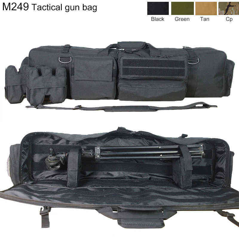 Tactical Gun Bag Molle Military Hunting M249 Shooting Rifle Backpack Outdoor Gun Carrying Protection Case Hunting Accessorie W220225, Green
Tactical Gun Bag Molle Military Hunting M249 Shooting Rifle Backpack Outdoor Gun Carrying Protection Case Hunting Accessorie W220225, Green