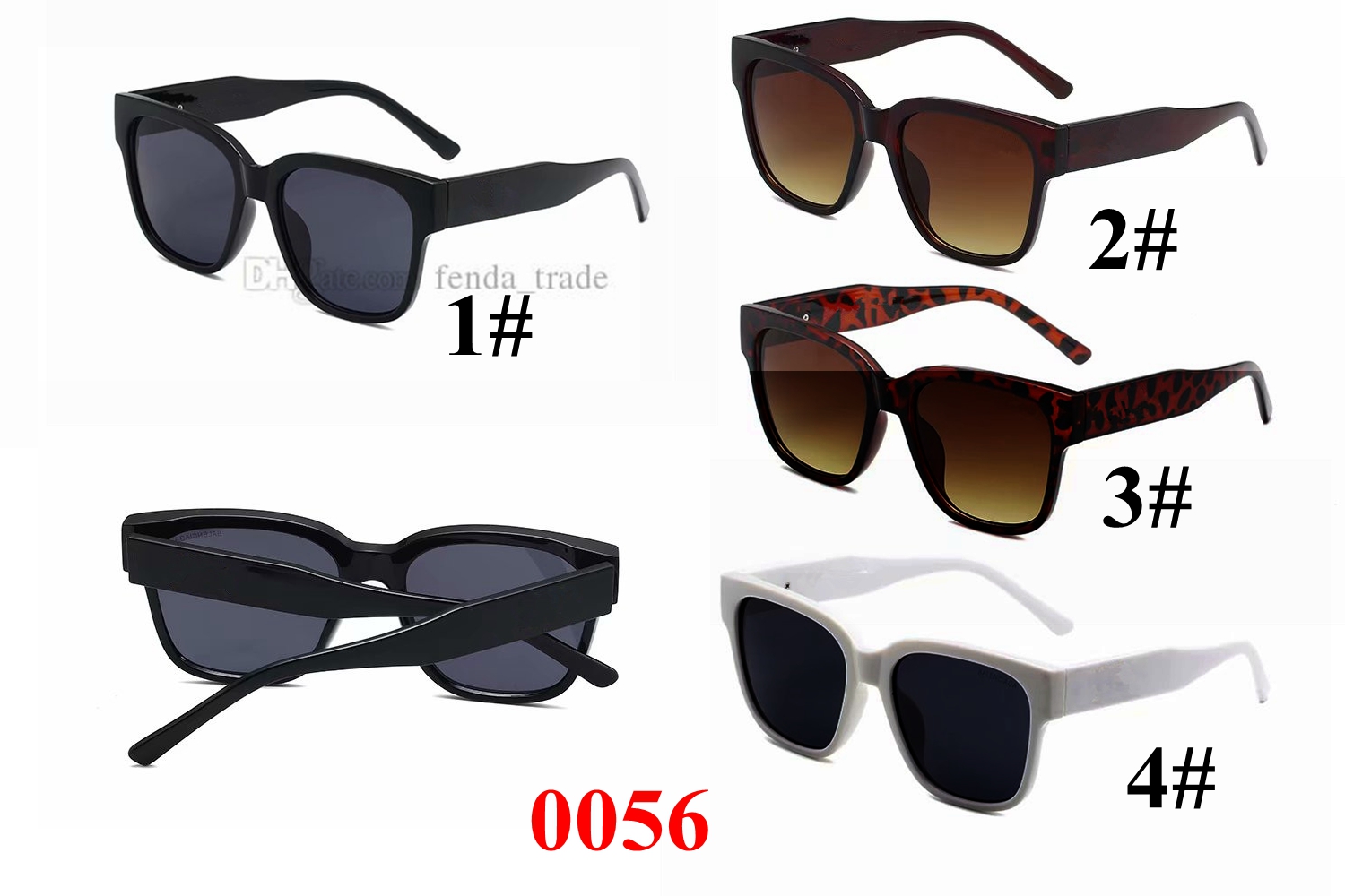 Designer Square Vintage Black Sunglasses Women Fashion Sunglasses Big Frame Unisex Eyewear Vintage sunglasses Female 10PCS 5 colors
Designer Square Vintage Black Sunglasses Women Fashion Sunglasses Big Frame Unisex Eyewear Vintage sunglasses Female 10PCS 5 colors