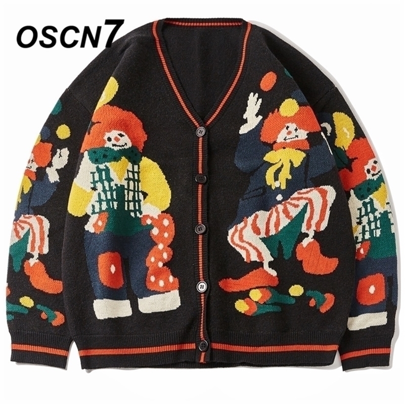 OSCN7 Funny Oversize Sweatercoat Men Winter High Streetwear Fashion Mens Pullovers Round Neck Vintage Sweaters 0012 201201, Black
OSCN7 Funny Oversize Sweatercoat Men Winter High Streetwear Fashion Mens Pullovers Round Neck Vintage Sweaters 0012 201201, Black
