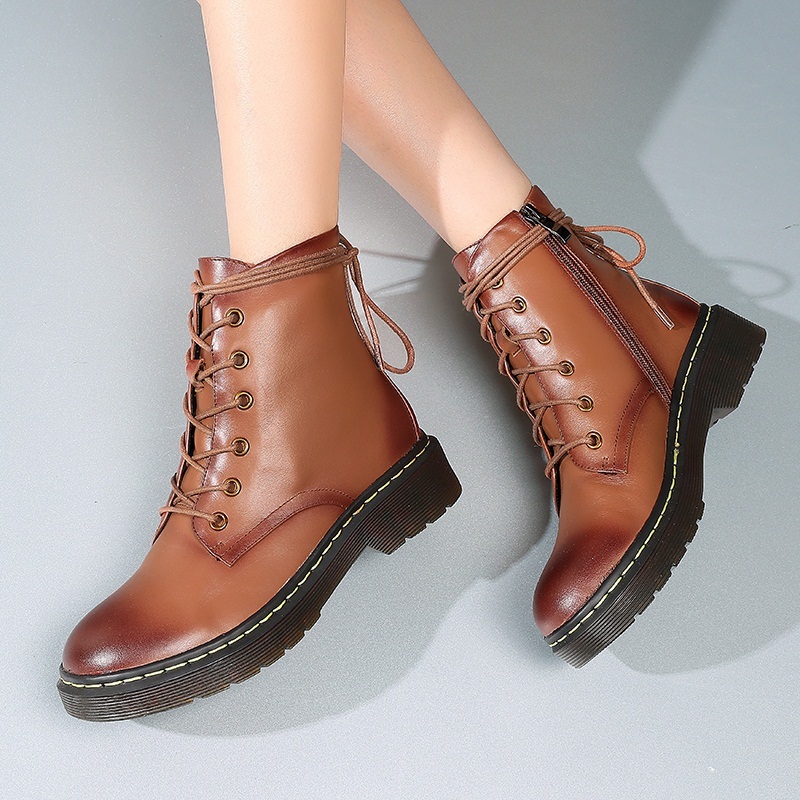 2021 Female Fashion Ankle Leather Shoes Genuine Black Woman Platforms Martin Size Boots 5mt2, Brown
2021 Female Fashion Ankle Leather Shoes Genuine Black Woman Platforms Martin Size Boots 5mt2, Brown