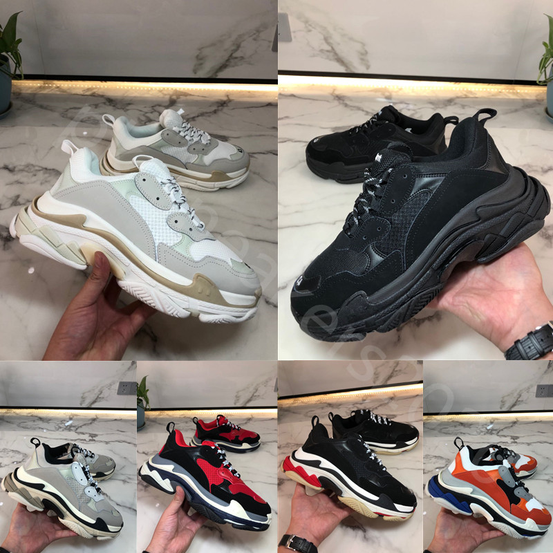 2022 Top Quality BL Triple S Men's Women's Casual Shoes White Vintage paris Sneakers designer Shoes fashion outdoor grandpa luxury Sneaker 36-45, Customize
2022 Top Quality BL Triple S Men's Women's Casual Shoes White Vintage paris Sneakers designer Shoes fashion outdoor grandpa luxury Sneaker 36-45, Customize