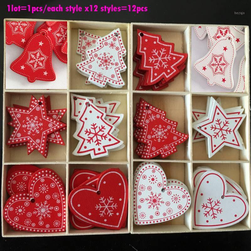 1Lot=12pcs Red White Wooden Christmas Decoration Hanging Pendants Angel Snow Bell Elk Star Wooden Christmas Decorations New Year1
1Lot=12pcs Red White Wooden Christmas Decoration Hanging Pendants Angel Snow Bell Elk Star Wooden Christmas Decorations New Year1