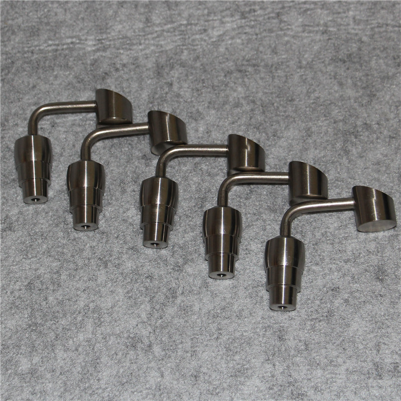 Smoking Buckets Bubbler Banger Nail 6 In 1 Titanium Nail Domeless Universal Male Female 10mm 14mm 18mm Joint Fit For Gass Bong
Smoking Buckets Bubbler Banger Nail 6 In 1 Titanium Nail Domeless Universal Male Female 10mm 14mm 18mm Joint Fit For Gass Bong