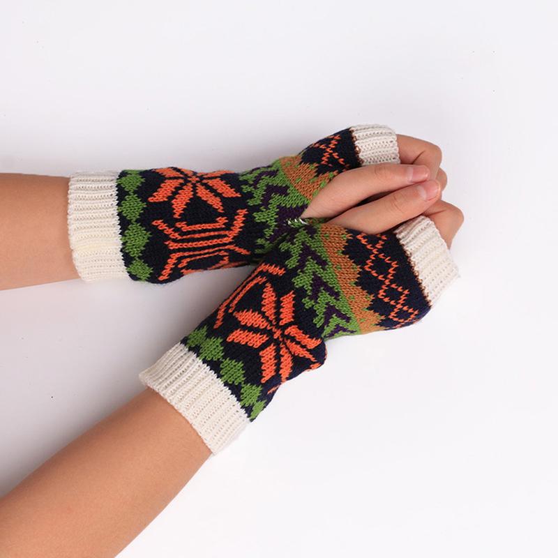 2021 New Fashion Women Wool Knit Fingerless Snowflake Pattern Keep Warm Winter Gloves windproof gloves touch screen
2021 New Fashion Women Wool Knit Fingerless Snowflake Pattern Keep Warm Winter Gloves windproof gloves touch screen