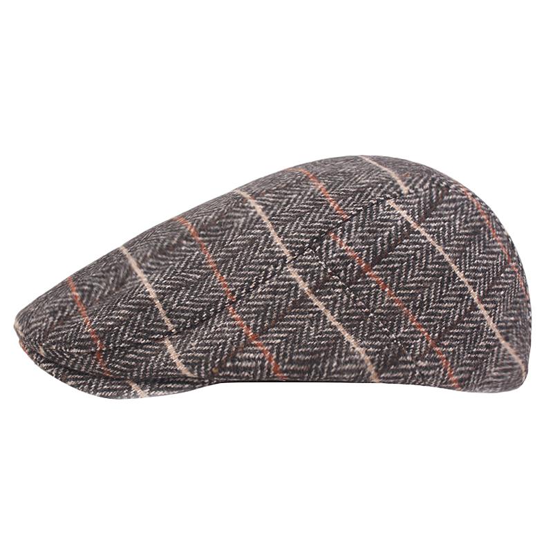 Autumn Winter Men Cap Hats Berets British Western Style Cap Gatsby Classic Vintage Striped Beret, Coffee
Autumn Winter Men Cap Hats Berets British Western Style Cap Gatsby Classic Vintage Striped Beret, Coffee